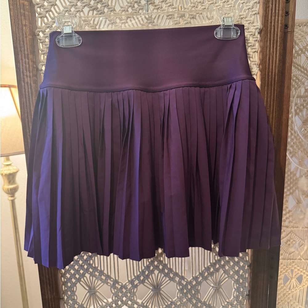 ALO Yoga Deep Purple Skater Skirt